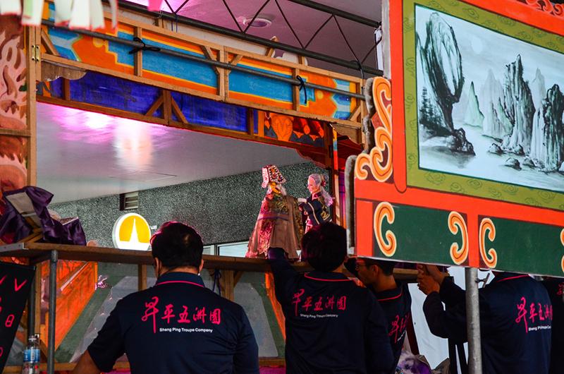 Marionnette spectacle Asie