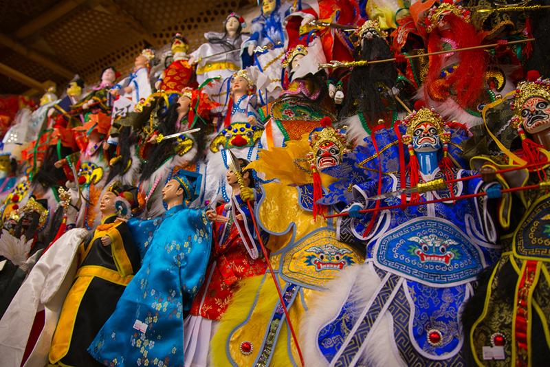 Marionnette spectacle Asie