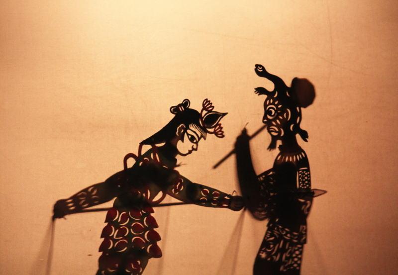Marionnette d'ombre chinoise