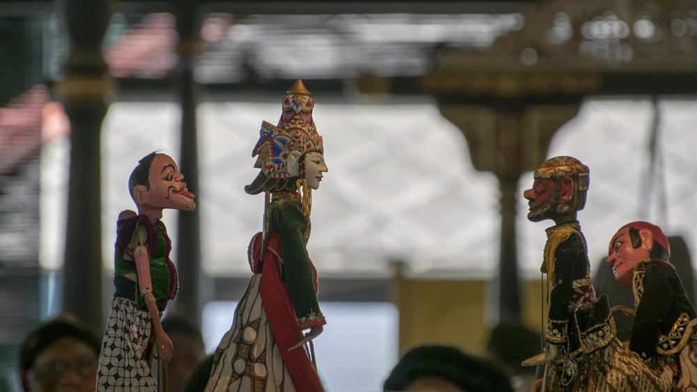 Spectacle de théâtre de marionnettes balinaises wayang Golek