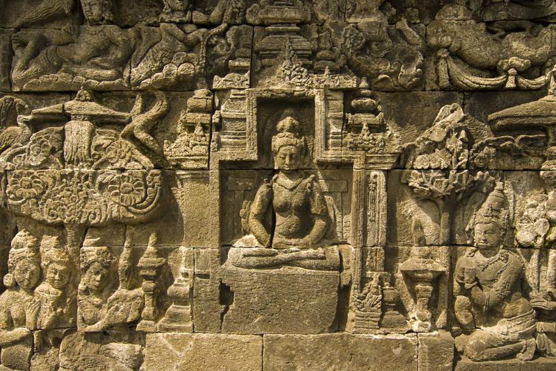 Personnages des marionnettes balinaises du Mahabharata