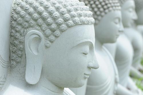 Statues de Bouddha Thaïlande en pierre