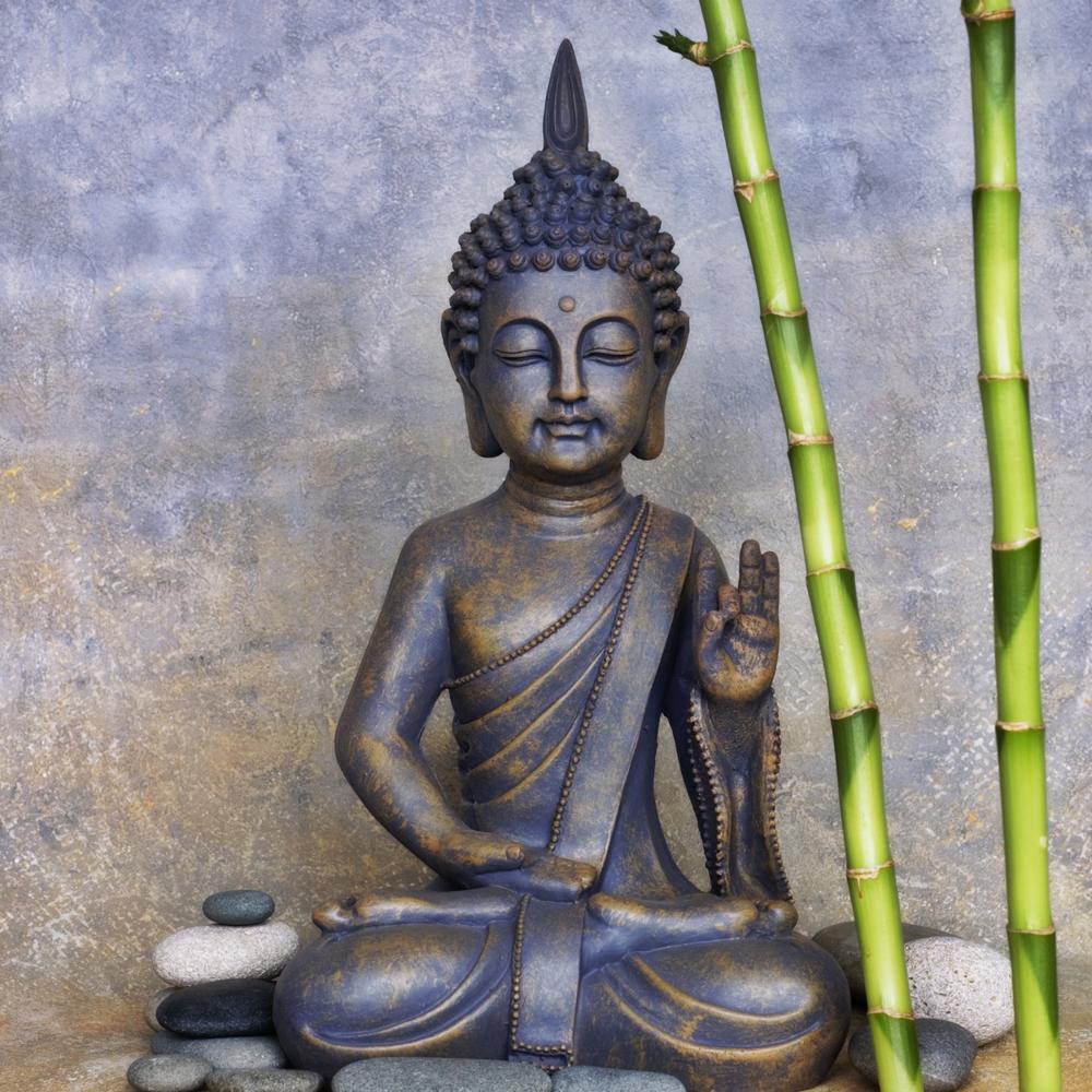 Statue Bouddha en méditation pour une ambiance zen 