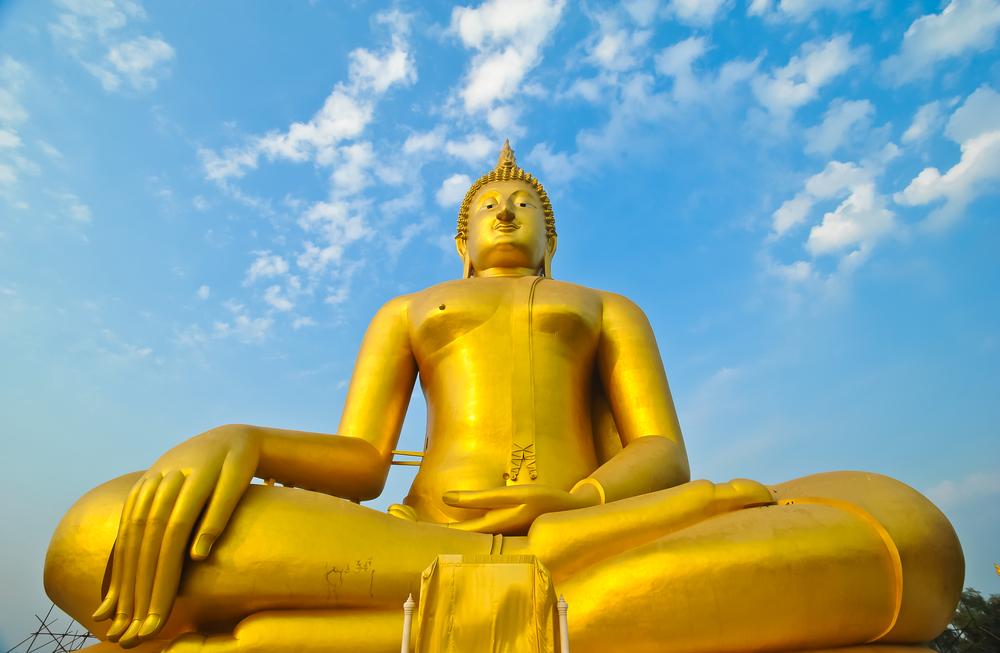 Statue de Bouddha en or - Thaïlande