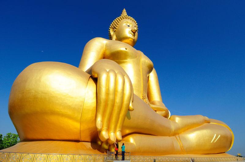 Golden bouddha thailande